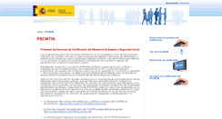 Desktop Screenshot of ca.mtin.es